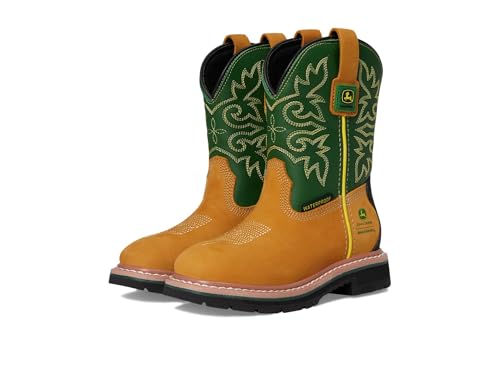 Skechers Mens Kids X John Deere-Rowood - Boulder Valley 407050L (Little Kid/Big Kid) Green/Yellow 2.5 Little Kid Medium - image 1