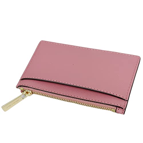 Michael Kors Jet Set Travel Medium Top Zip Card Case Wallet Coin Pouch Rose Pink #TOP1