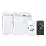 AVANTEK D-3W Wireless Doorbell Set & AVANTEK CR-2 Waterproof Transmitter/Push Button