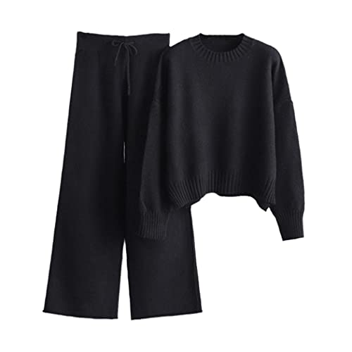 Survêtement cachemire femme coupe large contre le froid