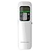 KNORVAY N80 Wireless Presenter with Mouse Mode, Rechargeable Hyperlink Volume Control PowerPoint Clicker Presentation Remote Laptop Clicker with Timer & LCD Display (White)