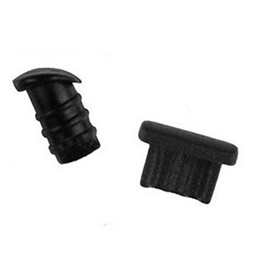 uxcell 25 Pcs Dust Plugs, Micro USB Port Cover for Phone, Soft Cell Phone Anti Dust Plug Suitable for Samsung Galaxy S7/S6/S5, Black Dust Stopper for Android, Headphones, Laptop - image 4