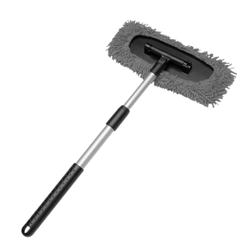 Herramienta Para Limpiar Parabrisas - Aleación, ABS, PP, PVC, Herramienta Para Limpiar Parabrisas De Chenilla Con Mango Extensible, Herramientas Limpiar Parabrisas 'Coche | Perr Limpieza De Suelos