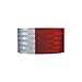 Reflective Gate Arm Tape,Red/White