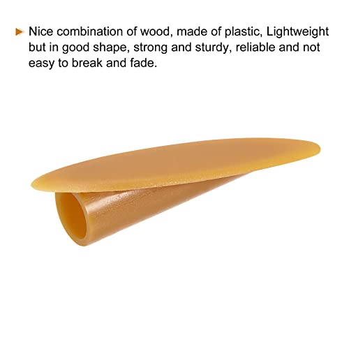 Image of MECCANIXITY 9mm Plastic Pocket Hole Plugs,Wood Plugs for Pocket Hole Jig Working Tool Accessories,Light Brown Pack of 50