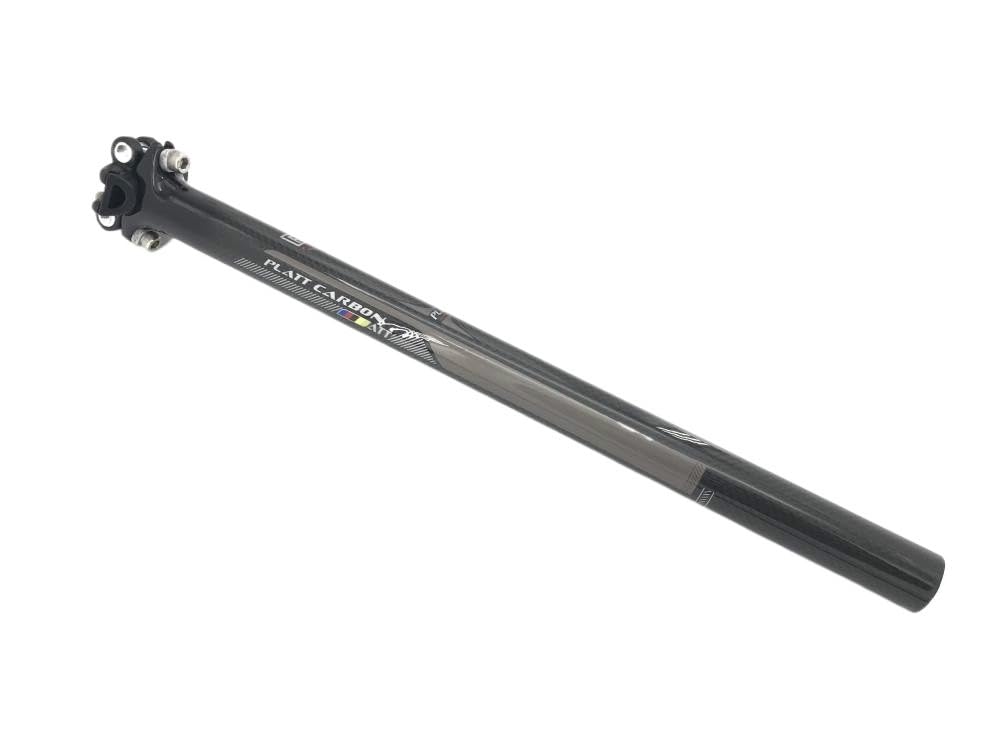 JIASHUNHE Bike Seat Post Full Carbon MTB Bike Seatpost Seat Tube Road Bicycle Mountain 27.2/30.8/31.6 X 400mm(Grey30.8X350)