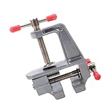 Pequeña de mesa de mesa, Banco de trabajo de trabajo Pequeño Hobby Hobby Clampas -Safézal de trabajo Portable Joyeros de fabricación Hobby Vice Herramienta de reparación de artesanías pequeñas pa