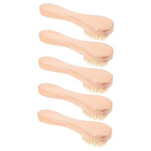 ARTSEWPLY 5Pcs Soft Bristle Facial Cleansing Brush Deep Cleaning Skin Care Tool for Gentle Exfoliation and Daily Use for Unclogging Pores and Removing Dead Skin