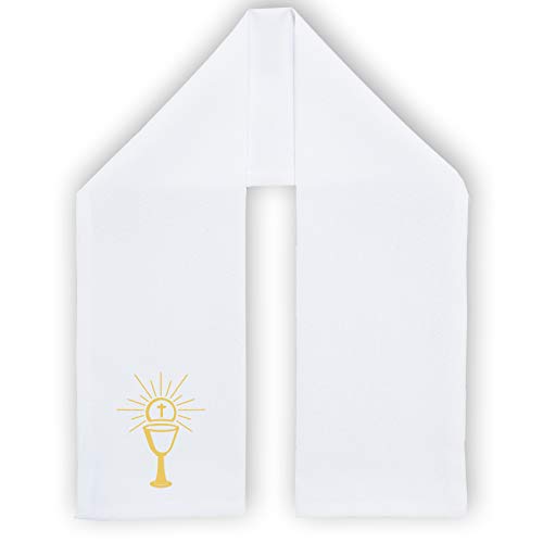 Promo - Étole Écharpe de Baptême Personnalisée, Personnalisable en Flocage