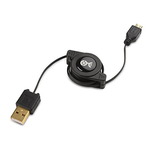 Cable Matters 2-Pack Retractable Micro Usb Cable - 2.5 Feet #TOP3