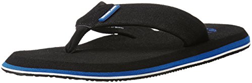 Woodland Mens Black and Blue Flip Flops - 9 UK/India (43 EU) (B01D2M52HS) Amazon Price History, Amazon Price Tracker