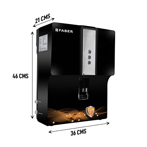 Image of Faber C-Guard Plus RO+UV+MAT+Vit C| Free Installation | 7L Tank | 7-Stage Filtration | Upto 2500 TDS | Indicators for Power, Tank Full & Purification | Ideal for All Water Sources