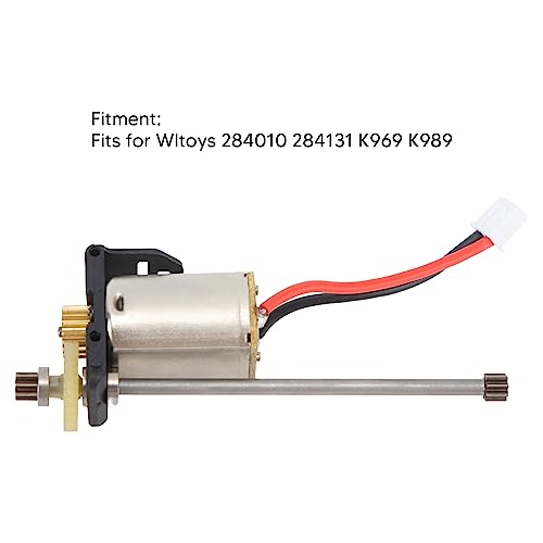 RiToEasysports Aluminium Alloy RC Car Motor Assembly Set for Wltoys 284010 284131 K969 K989, High Performance, Powerful K969 Motor - Image 4