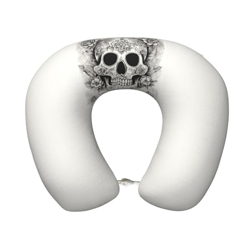 Almohada de viaje espuma viscoelástica 25 cm x 30 cm miniatura 1