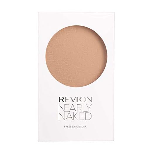 Revlon Nearly Naked Pressed Powder No. 030 Medium for Women, 0.28 Ounce