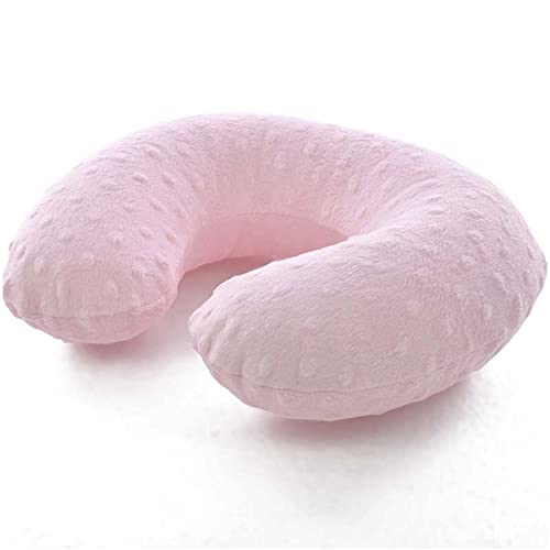 FTING Oreiller gonflable en forme de U pour enfants, coussin de voyage, oreiller de soutien de la tête de siège de voiture, oreiller de cou doux pour dormir, voyage, tête d'avion, coussin Cover
