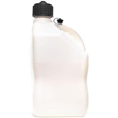 VP Racing Fuels 3524, White Square Motorsport Container - 5 Gallon (4 Pack)