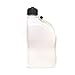 VP Racing 5.5 Gallon Motorsport Racing Liquid Container Utility Jug Can with Contoured Handle, Multipurpose Cap and Rubber Gaskets, White