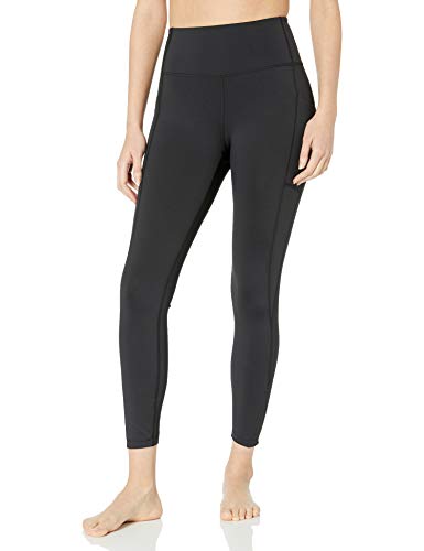 Amazon Brand - Core 10 Women's High Waist Yoga Scallop Mesh Legging with Pockets- 26