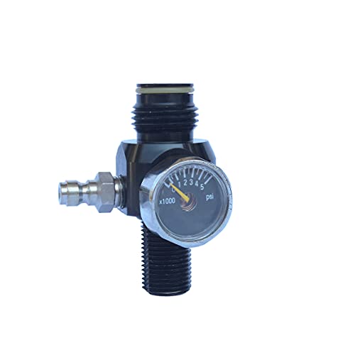 GFSP Low Profile Design 3000psi HPA Paintball Air Tank Regulator Output 800psi