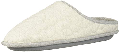 Dearfoams Women's Cable Quilt Bound Clog Slipper