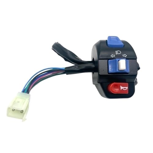 ハンドルバーコントロールスイッチホーンターンシグナルスクーター電動自転車原付 のために 50cc 125cc 150cc ハンドコントロールスイッチ 用(2)