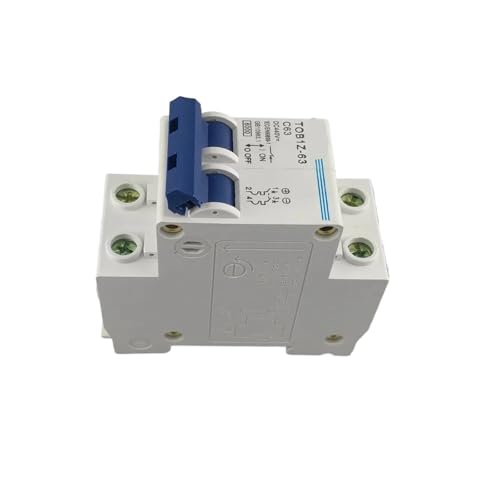 Disyuntor MCB 2 polos 63A CC 440V para protección de circuitos 3