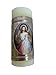 misantuario Mini Cirio Pascual 3 inches H x 1.5 inches W Repujado Señor Divina Misericordia Paquete 12 Pcs, Mini Paschal Embossed Candle Divine Mercy [12 Pz Set}