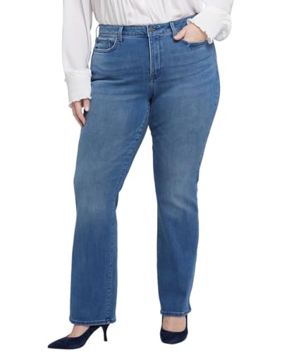 NYDJ Women's Plus Size Barbara Bootcut in Cascade Wave