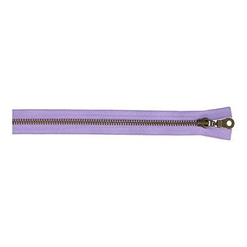 Opti MA60-75-00187-00187 Purple Zip - 75cm, #00187 Purple, 75 cm