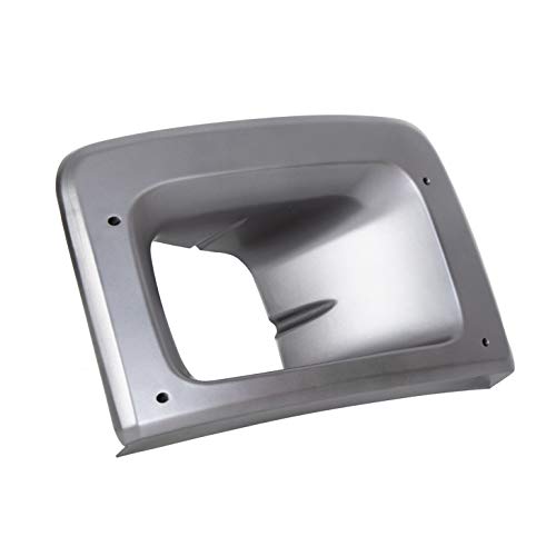 Hecasa Passenger Right Headlight Headlamp Bezel Trim Compatible With 2003-2009 Chevy/Gmc C6500 C7500 C8500 Replacement For #15173202 #TOP1