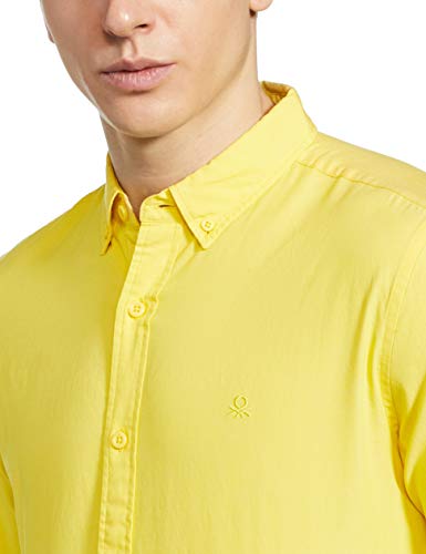 Image of United Colors of Benetton Men's Cotton Slim Fit Shirt