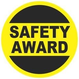 3pcs Safety Award Funny Hard Hat/Helmet Stickers