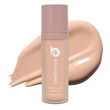 Best Bronze Bombshell Body Makeup - Tattoo Cover Up Makeup & Body Foundation Waterproof - Tattoo Concealer Waterproof for Scars, Varicose Veins Cover Up & Leg Foundation N4.75 Beige