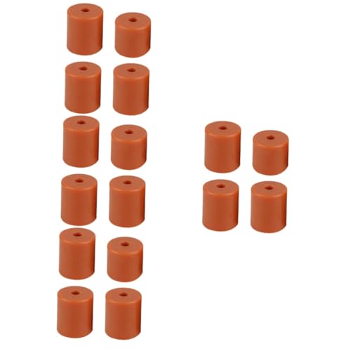 iplusmile 16pcs Printer Heat Bed Leveling Parts Mounts Silicone Solid Column Stable Tool for Reusable Printer Supplies B