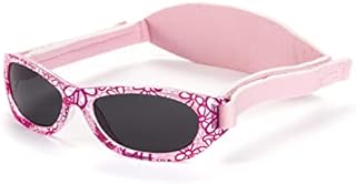 Kiddus Baby Sunglasses for Newborn Boys Girls Toddler. Age 0 months 2 years. UV400 100% UV Sun Filter Protection. Soft Adjustable Band