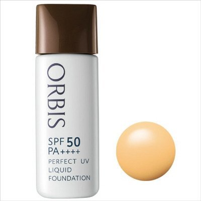 Orbis Perfect UV Liquid Foundation SPF50 PA++++ 30ml - Natural 01 (Green Tea Set)