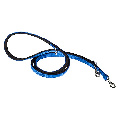 Ferplast DAYTONA GA Extra Strong Training Dog Lead, 3 Adjustable Lengths, Soft Padded Handle, Anti-Abrasion, Italian Design