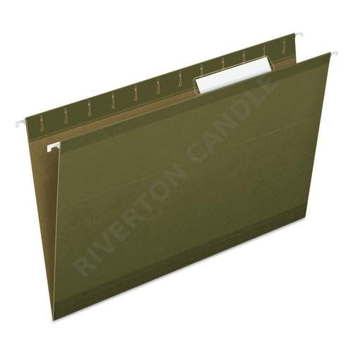 for 1/3-Cut Tabs Hanging File Folders - Standard GN (25/Box)