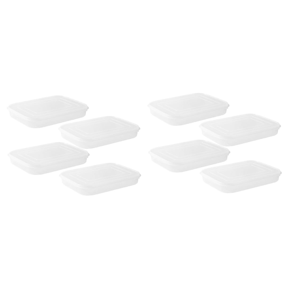 Ciieeo 8 Pz più croccante contenitore con coperchio supporto per la pancetta contenitore cucina contenitore ermetico contenitori per il pranzo all'aperto portapancetta per
