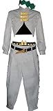 Nsoking Anime Cosplay Rohan Kishibe Costume Mens Womens Coat Pants White Suit Uniform Halloween Outfit Custom (Mens, X-Small)