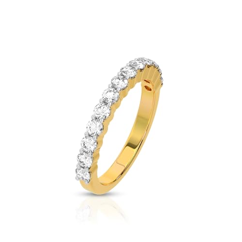 Image of ANAYRA Dynast Sterling Silver Ring for Women & Girls, Stylish Anti Tarnish 925 Sterling Silver Jewellery for Women for Daily Use, Hallmark Certified, Valentine Gift for Girlfriend & Wife