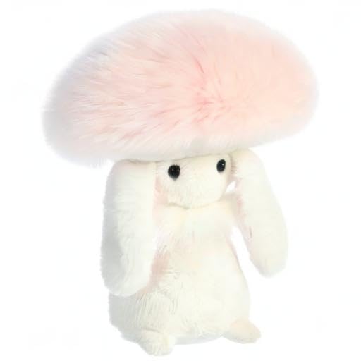 Aurora(r) Vibrant Spring Fungi Friends(tm) Stuffed Animal - Decorative Companion - Endless Fun - Pink 8 Inches - Image 5