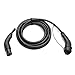 Produktbild Volkswagen 000054412S Ladekabel Mode 3 Stecker Typ 2 Ladestation 3x32A 22kW 3-phasig 6m Infrastruktur Stromkabel, Schwarz