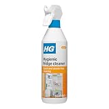 HG Detergente spray igienico per frigorifero, deodorante e detergente per superfici, rimuove macchie e sporcizia ostinata, detergente per cucina sicuro per frigorifero, scaffali, porte e pareti, 500