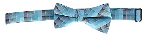 Gioberti Boy's Long Sleeve Dress Shirt And Plaid Tie Set, Teal, Size 16 #TOP5