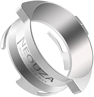 NEOUZA Coffee Dosing Funnel Smart Ring Hand Free 54mm Espresso Machine Aluminum Accessories for Sage Breville 8 Series Barista Portafilter