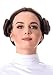 Star Wars Princess Leia Adult Wig - One-Size-Fits-All Synthetic Twin Bun Wig Standard