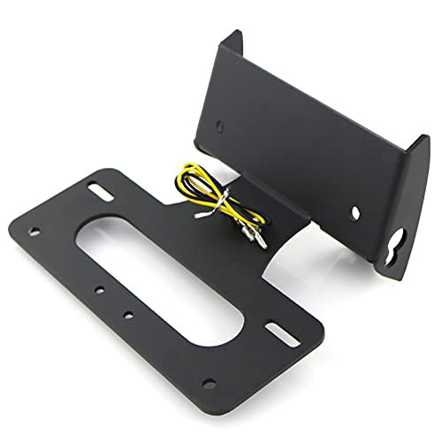 Kennzeichenhalter Motorrad Gebrauch for Ducati Monster 659 696 795 796 1100 EVO Alle Jahre Kennzeichenhalter Halterung Heckschwanz Tidy Fender Eliminator Kit