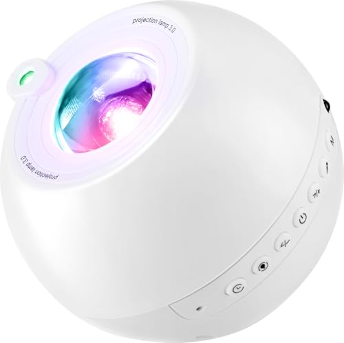 Image of COOLNIGHT White Noise Sound Machine & Spectral Atmosphere Projector, 15 Soothing Pure Music & Nature Sounds, Premium Consumer Electronics Sleep Aid